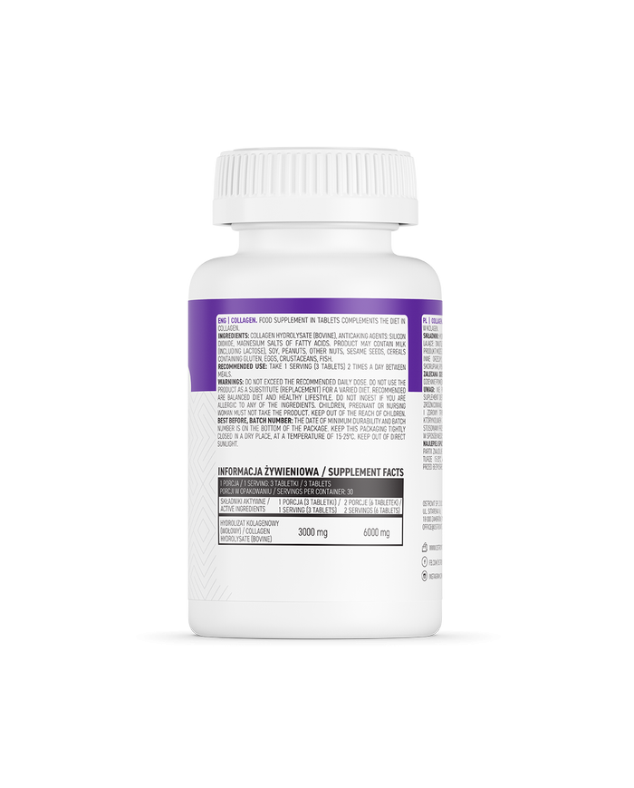 OstroVit Collagen 90 tabs – zdjęcie 2