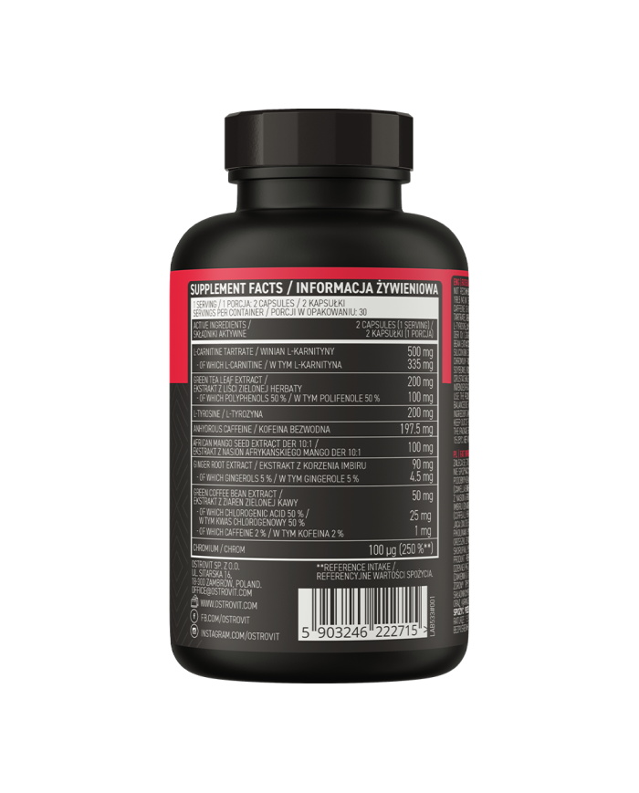 Fat Burner For Women 60 caps – zdjęcie 3