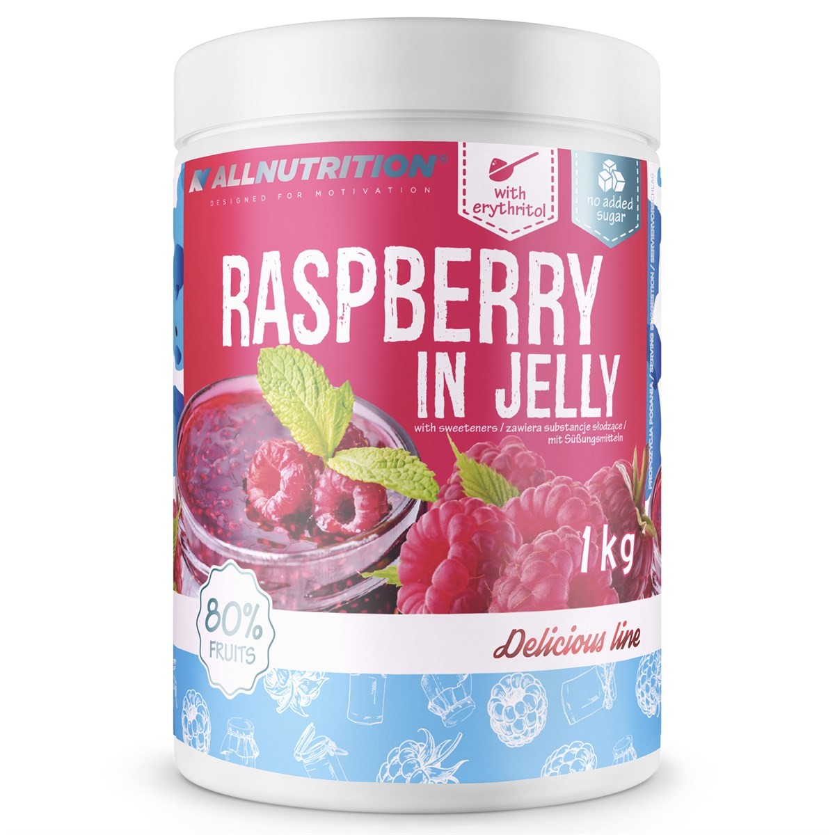 ALLNUTRITION IN JELLY 1000 g RASPBERRY