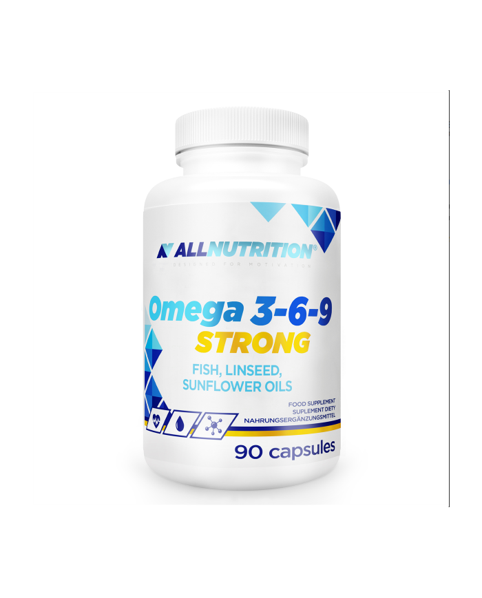 ALLNUTRITION Omega 3-6-9 Strong 90 kap