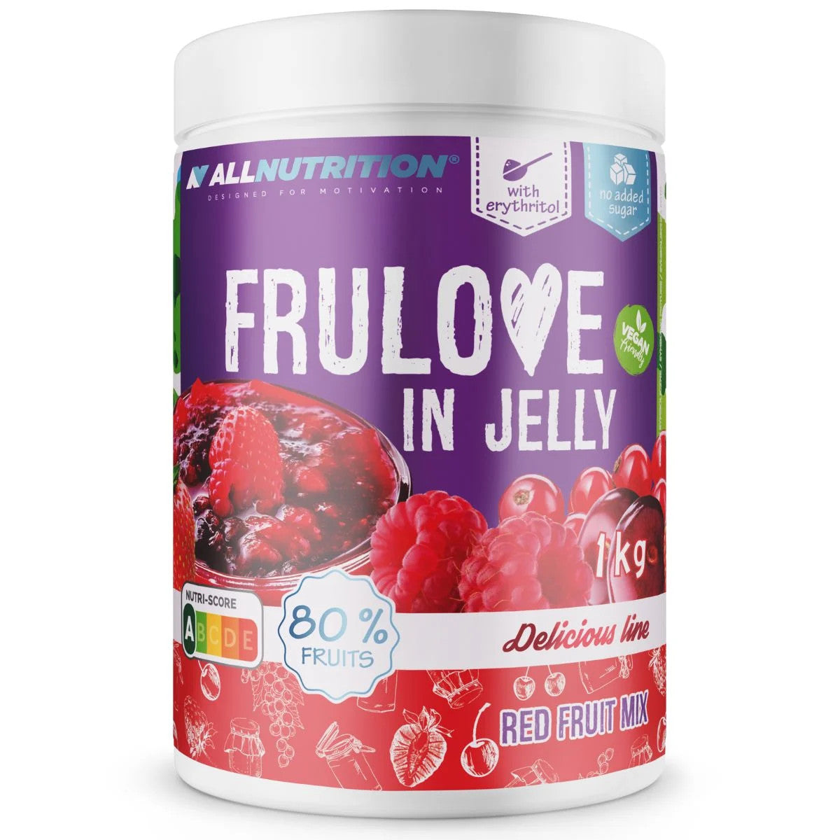 FRULOVE In Jelly Red Fruit Mix 1kg