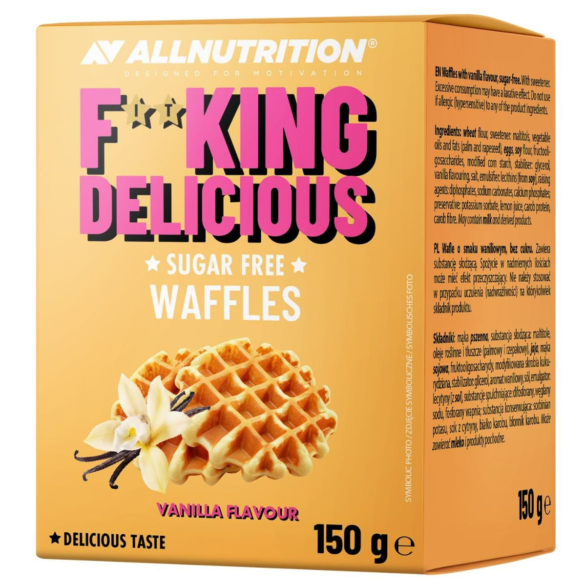 Fitking Delicious Waffle Vanilla Flavour 150g