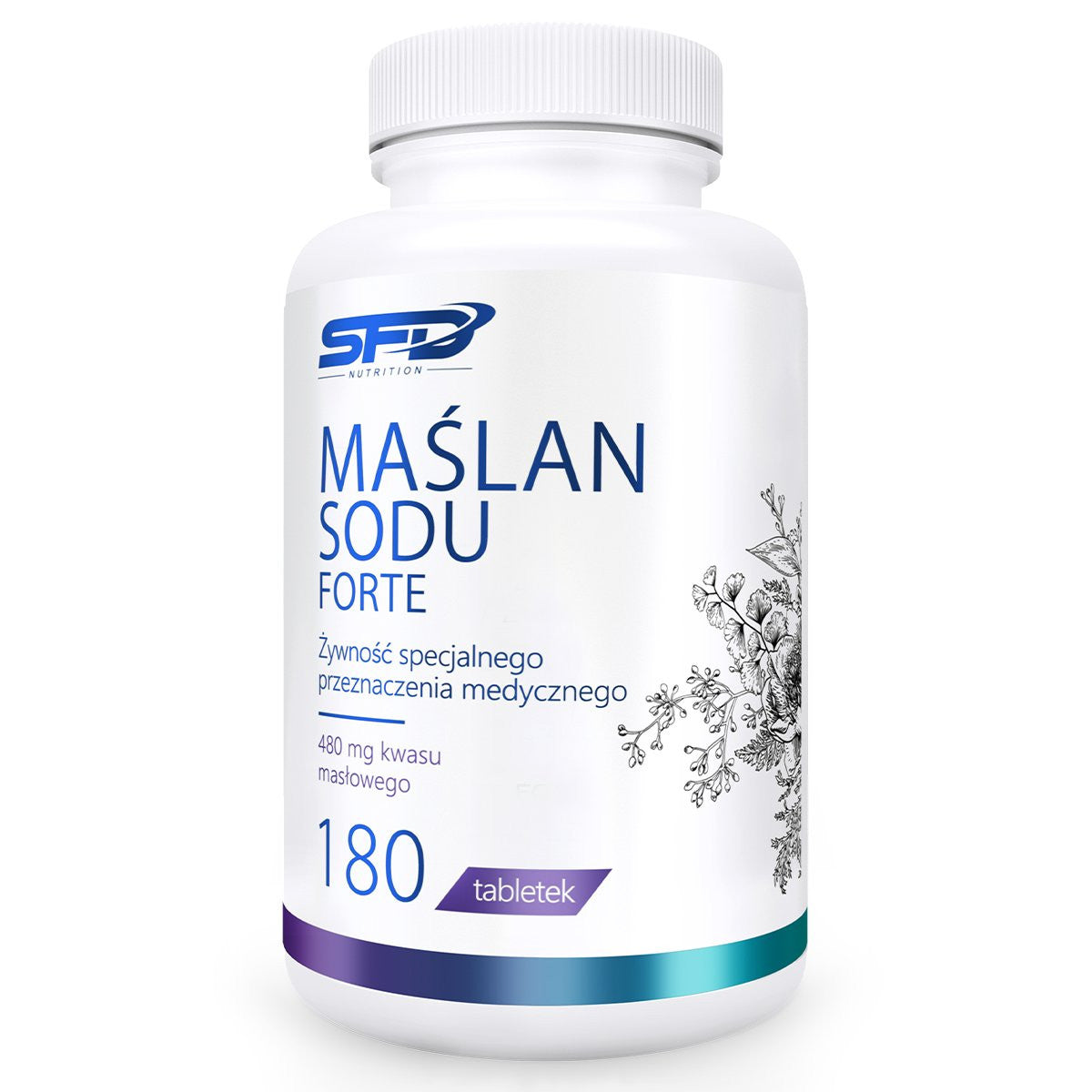 Maślan Sodu Forte 180 tab