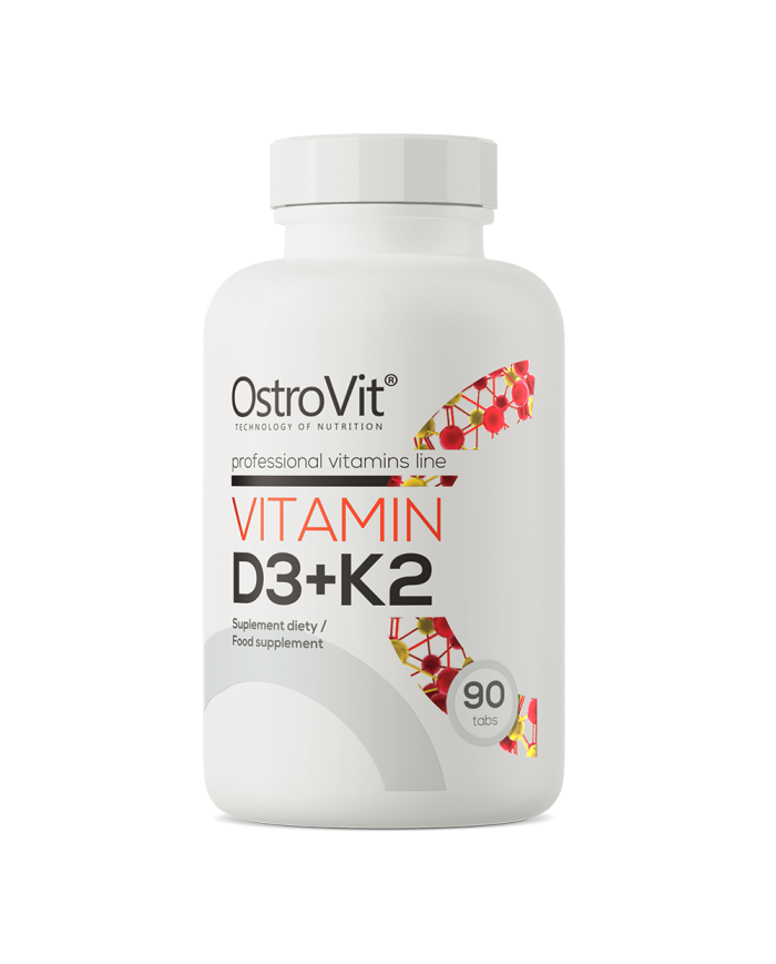 OstroVit Vitamin D3 + K2 90 tab – zdjęcie 3