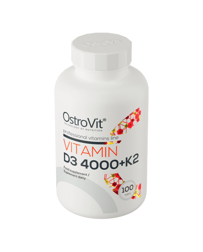 OstroVit Vitamin D3 4000 IU + K2 100  tab