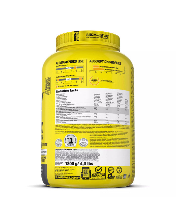 Whey Protein Complex 100% 1800g