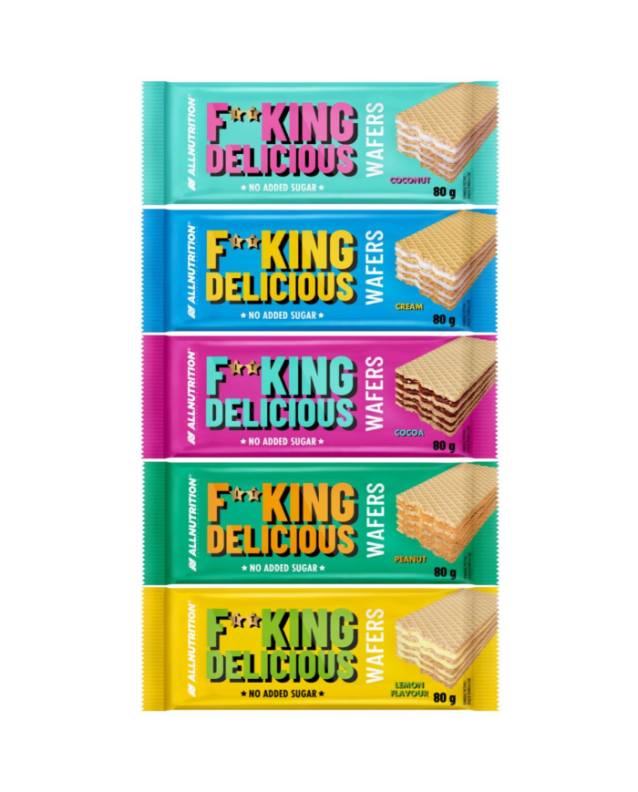 FITKING DELICIOUS WAFERS 80g