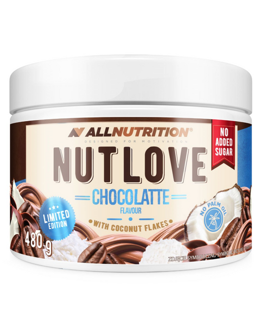 NUTLOVE Chocolatte Flavour With Coconut Flakes - Limited Edition 480g