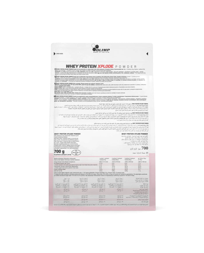 Olimp Whey Protein Xplode Powder - 700 g – zdjęcie 2