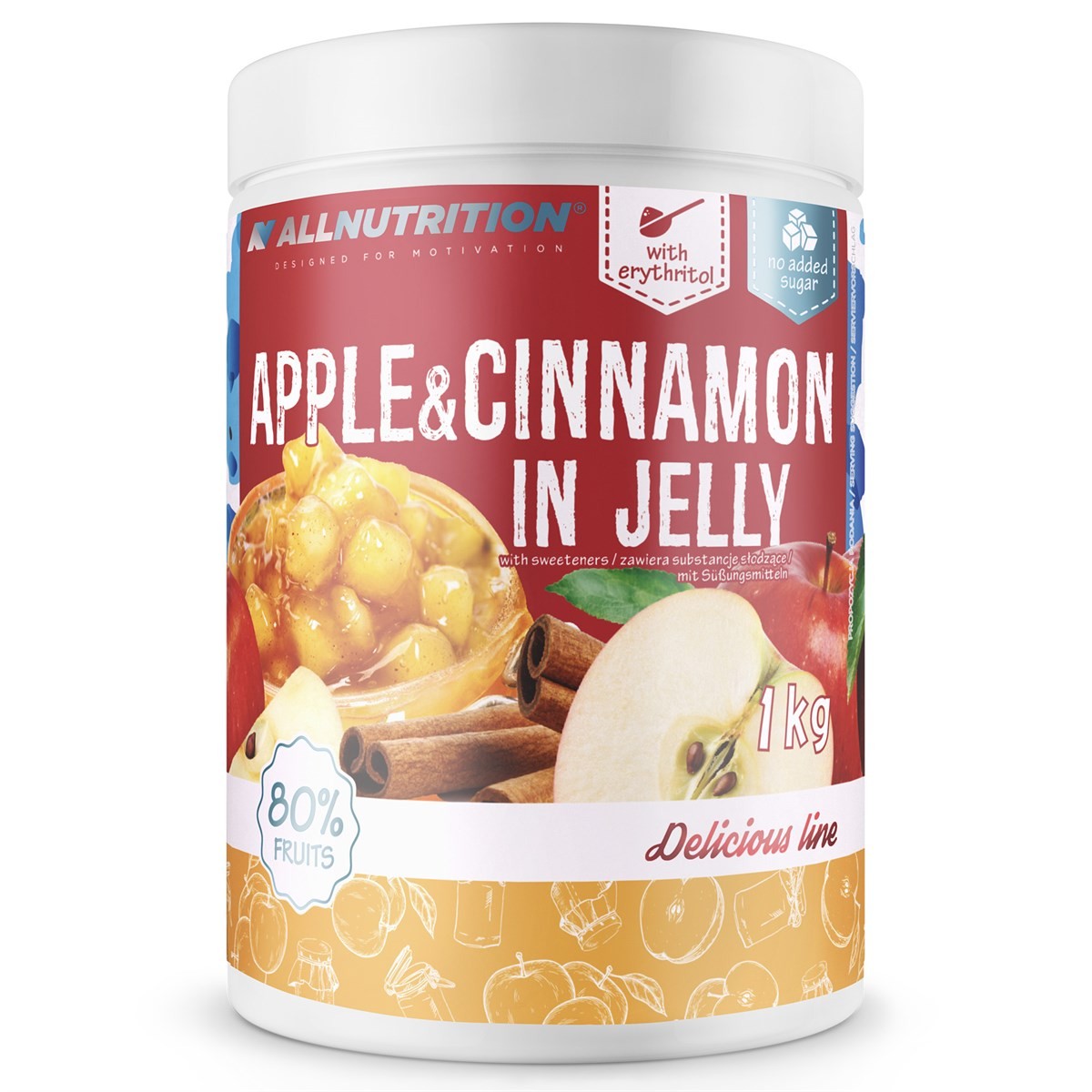 ALLNUTRITION APPLE & CINNAMON IN JELLY 1000g