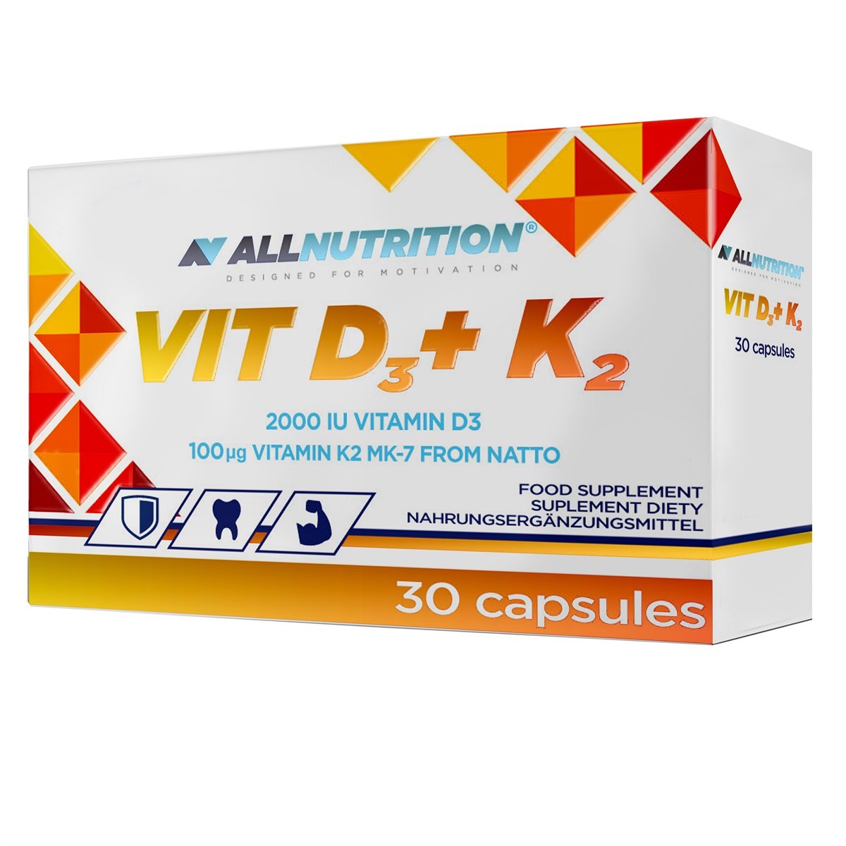 ALLNUTRITION VIT D3 + K2 30 cap
