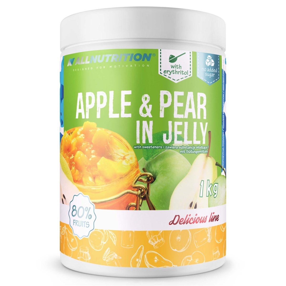 ALLNUTRITION IN JELLY 1000 g APPLE & PEAR