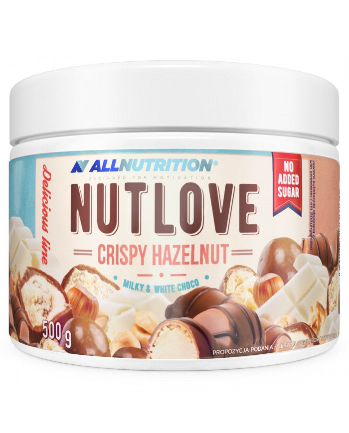 ALLNUTRITION NUTLOVE 500 g CRISPY HAZELNUT