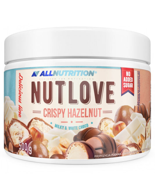 ALLNUTRITION NUTLOVE 500 g CRISPY HAZELNUT