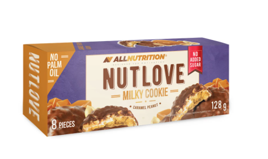 ALLNUTRITION NUTLOVE MILKY COOKIE CARAMEL PEANUT 128g