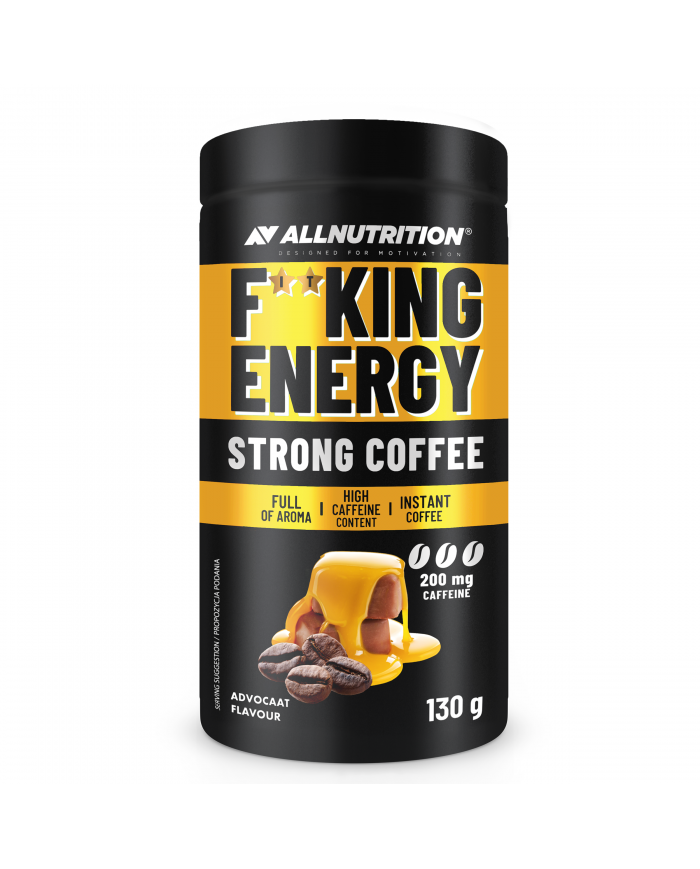 ALLNUTRITION FITKING ENERGY STRONG COFFEE 130 g – zdjęcie 2