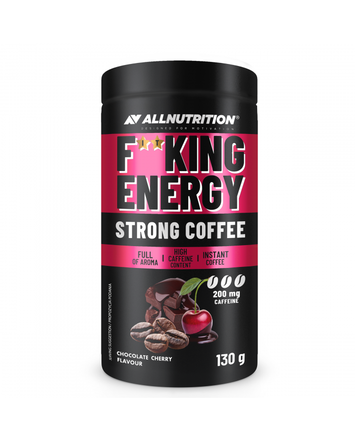ALLNUTRITION FITKING ENERGY STRONG COFFEE 130 g – zdjęcie 6