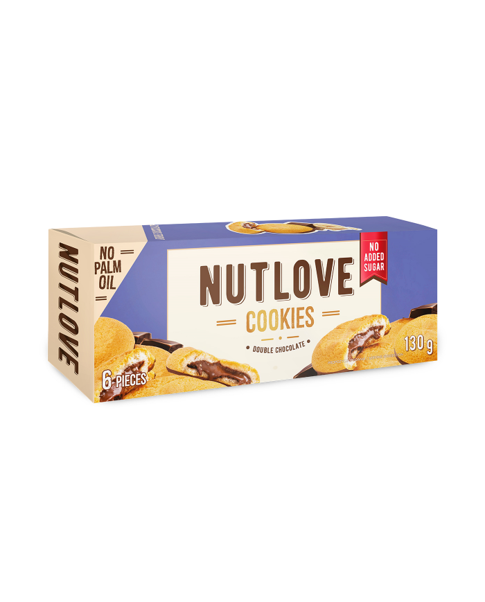 ALLNUTRITION NUTLOVE COOKIES DOUBLE CHOCOLATE 130g
