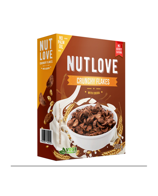 ALLNUTRITION NUTLOVE CRUNCHY FLAKES WITH COCOA 300g